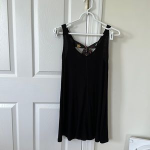 Black tank dress